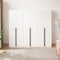Manhattan Comfort Lee Module Wardrobe Closet in White, 3PK 3-WC00123-WH - alternate 1